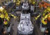 Manufacturing slump puts UK economy into reverse as Brexit looms